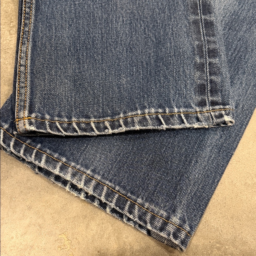 Classic Straight-Leg Denim Jeans - Picture 10 of 12